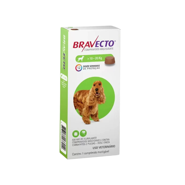 BRAVECTO - MASTICABLE - ANTIPULGAS Y GARRAPATAS