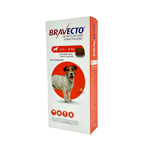 BRAVECTO - MASTICABLE - ANTIPULGAS Y GARRAPATAS