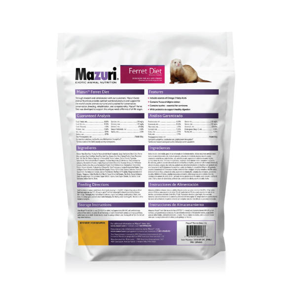 MAZURI FERRET DIET