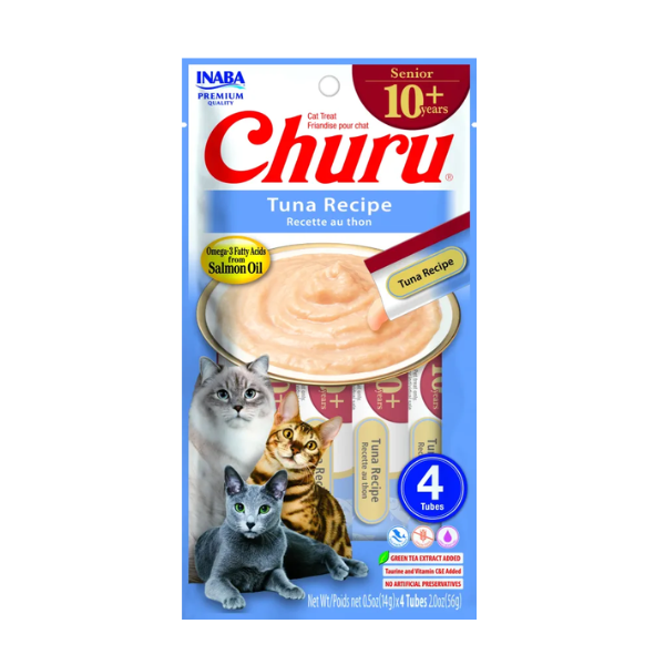 CHURU SENIOR ATUN 4 TUBOS 56G