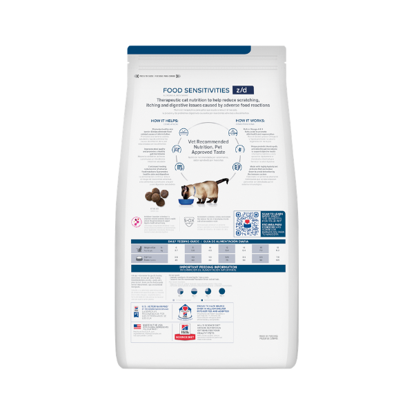 HILLS Z/D FELINE ALERGIAS Y SENSIBILIDADES ALIMENTARIAS