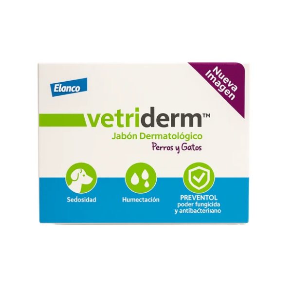 VETRIDERM JABON DERMATOLOGICO 100 GMS