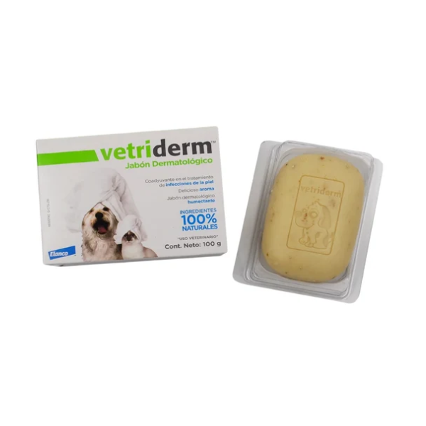 VETRIDERM JABON DERMATOLOGICO 100 GMS