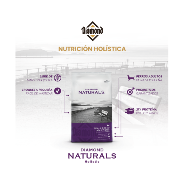 DIAMOND NATURALS SMALL BREED ADULT CHICKEN & RICE