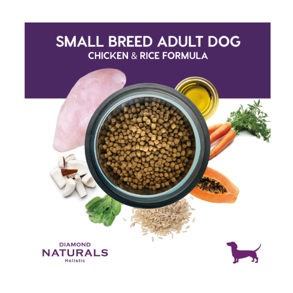 DIAMOND NATURALS SMALL BREED ADULT CHICKEN & RICE