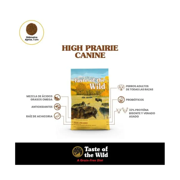 TASTE OF THE WILD CANINO BISONTE Y VENADO