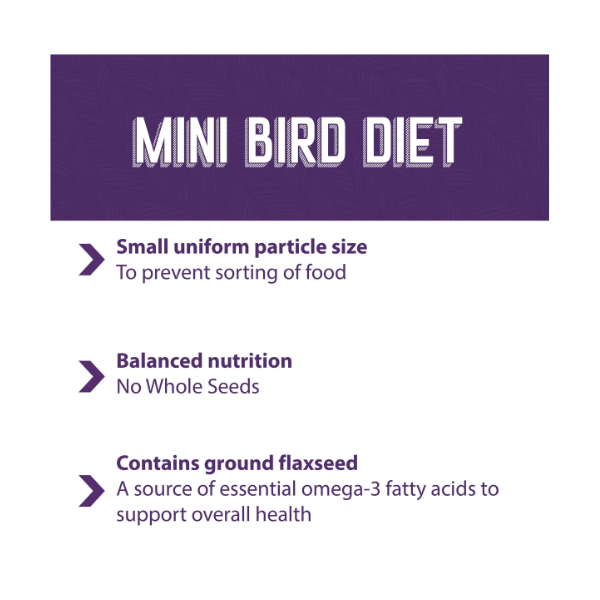 MAZURI MINI BIRD DIET