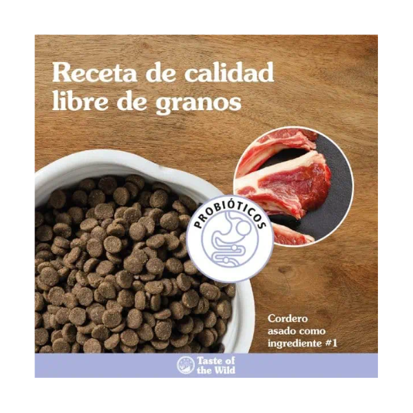 TASTE OF THE WILD CANINO CORDERO