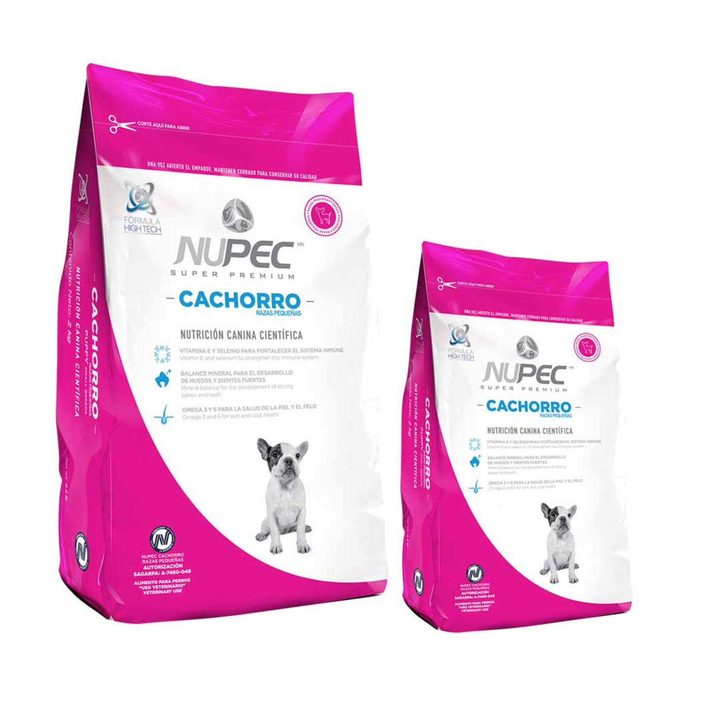 NUPEC CACHORRO ALIMENTO SECO RAZAS PEQUEÑAS