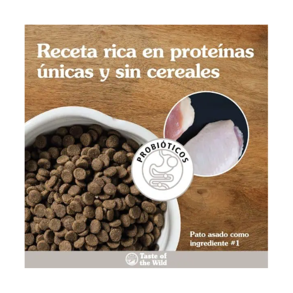 TASTE OF THE WILD CANINO PATO