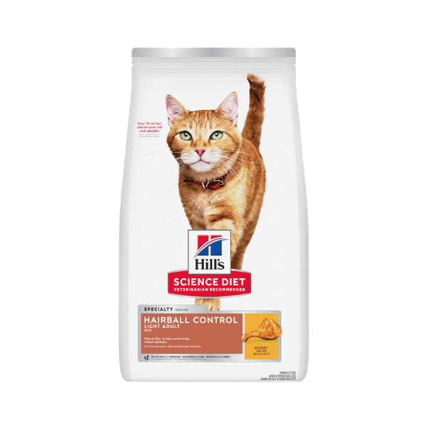 HILLS FELINE HAIRBALL CONTROL LIGHT