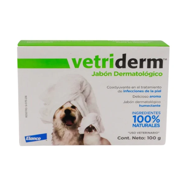 VETRIDERM JABON DERMATOLOGICO 100 GMS
